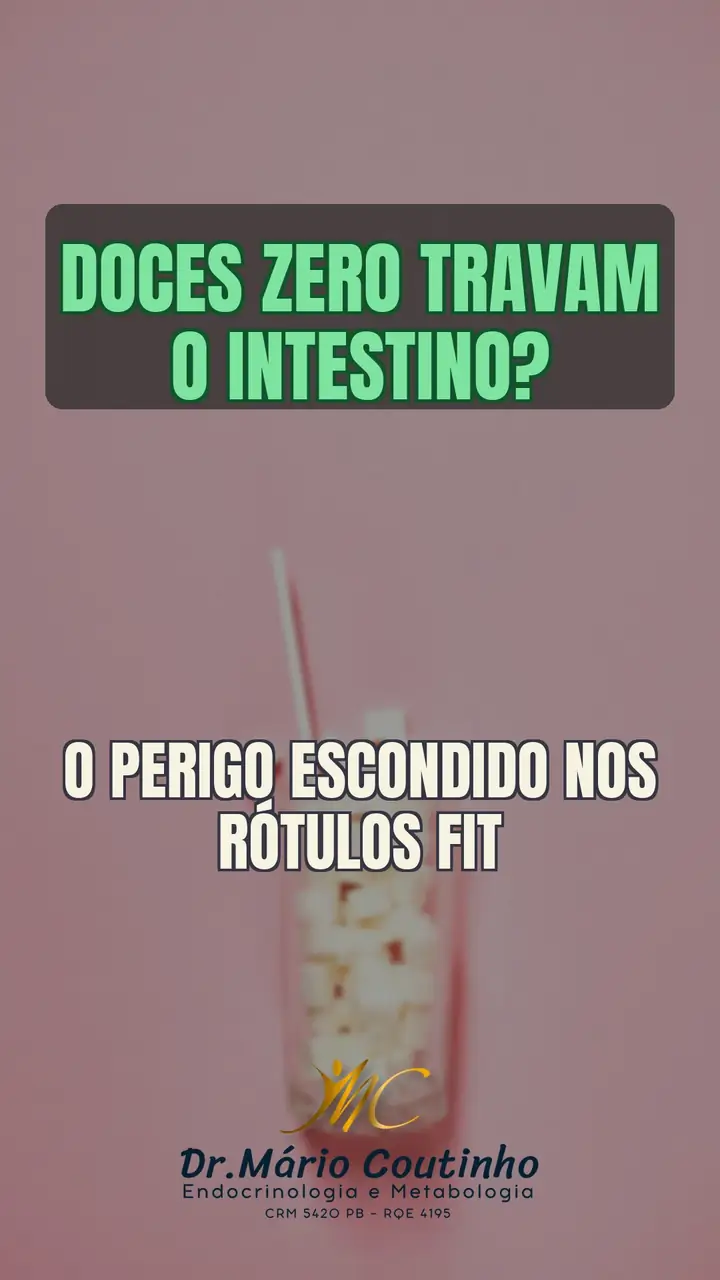 Adoçante prende o intestino? Entenda o efeito dos polióis