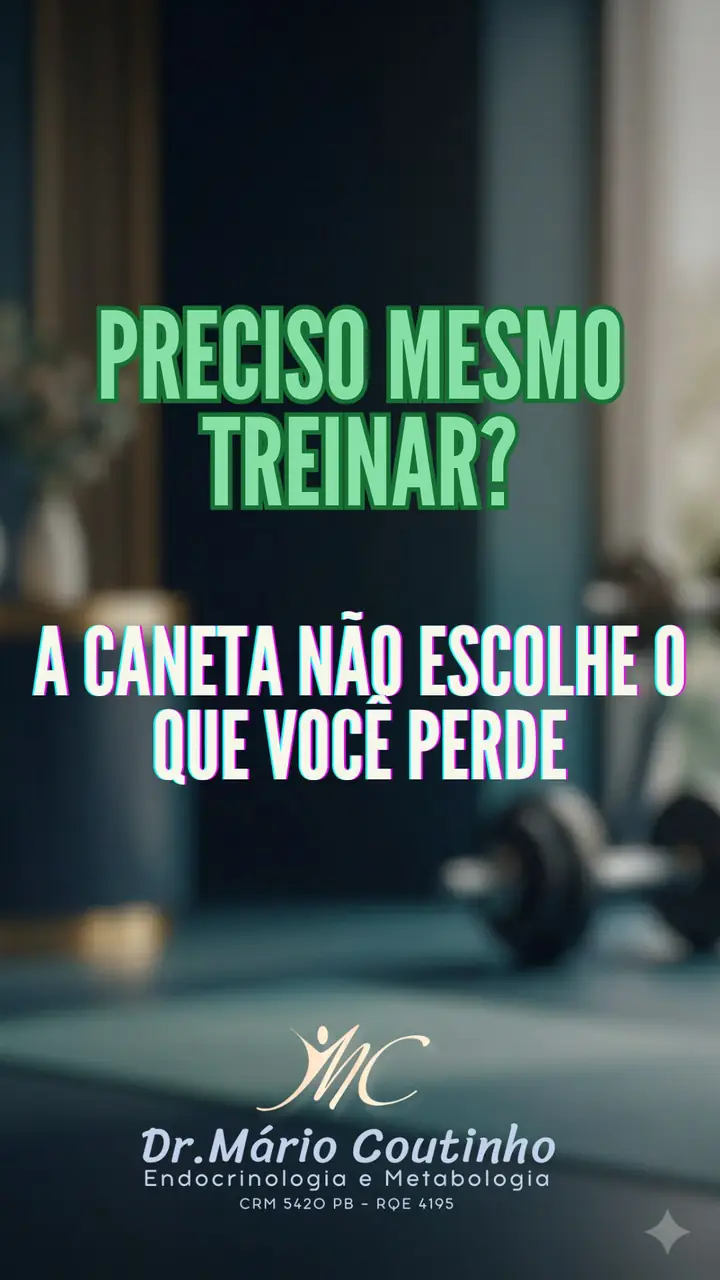 Caneta Emagrecedora e Musculação: É Preciso Treinar?
