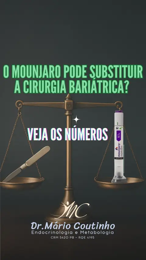 Mounjaro substitui a cirurgia bariátrica? Entenda a diferença