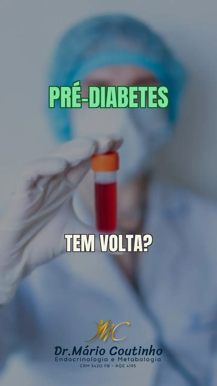 Pré-diabetes tem volta?