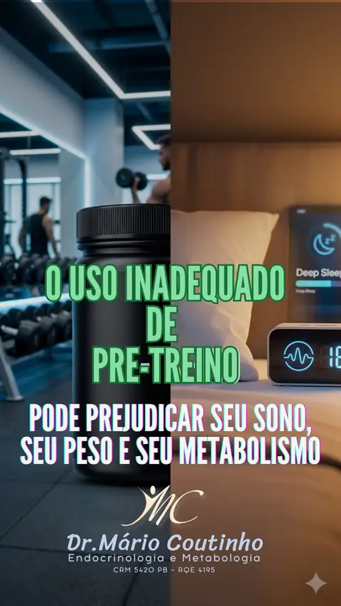 Pré-treino e sono: o impacto oculto no seu metabolismo