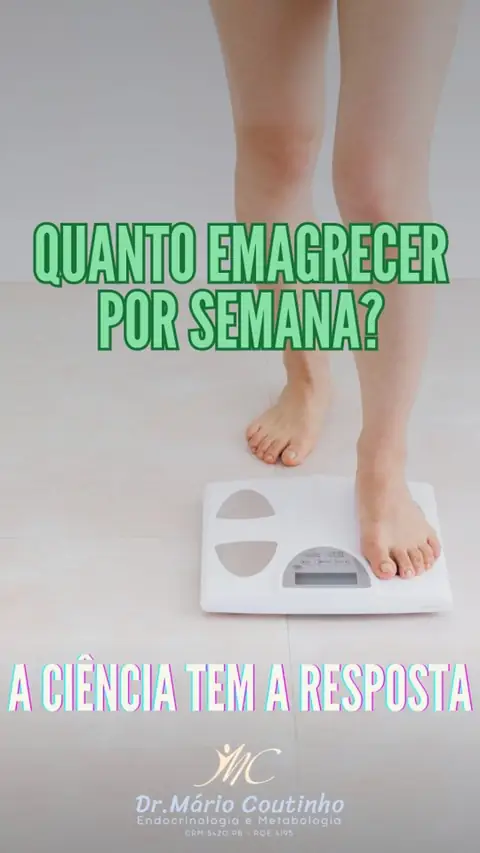 Qual a velocidade ideal para perder peso por semana?